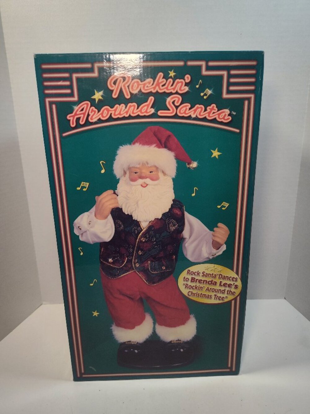 Vintage Rockin Around Santa #62001 Brenda Lee Dancing Christmas Tested